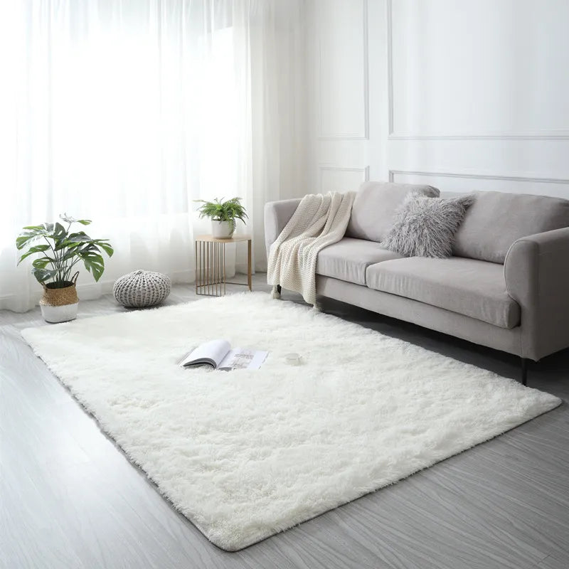 Tapis Shaggy Chic Doux et Moelleux Classique