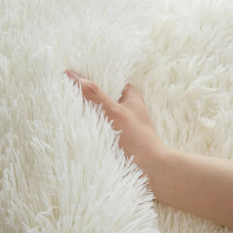 Tapis Shaggy Chic Doux et Moelleux Classique