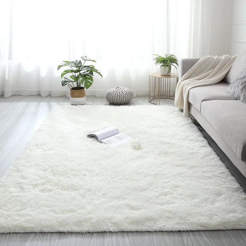 Tapis Shaggy Chic Doux et Moelleux Classique