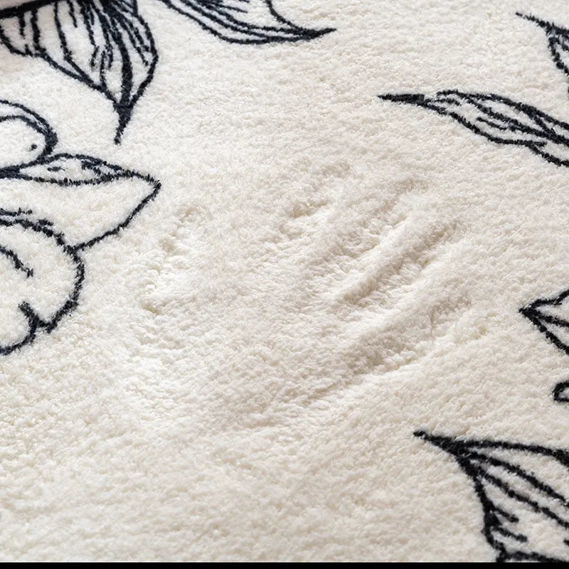Tapis de Sol et de Jeu Rond pour Chambre d'Enfant