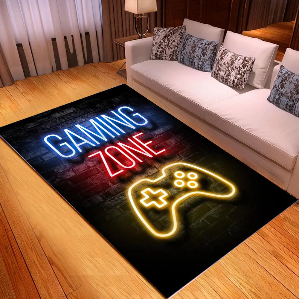 Tapis Moderne Gamer Graffiti