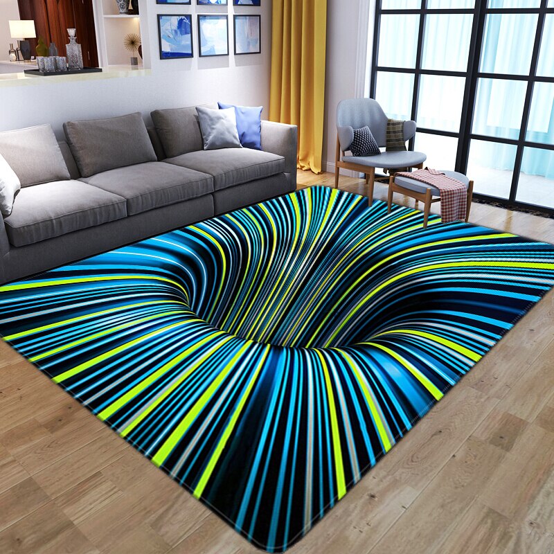 Tapis Vortex Illusion 3D