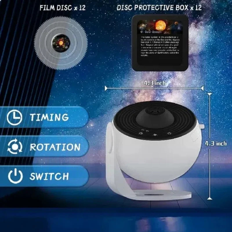 Veilleuse LED Projecteur Ciel Étoilé
