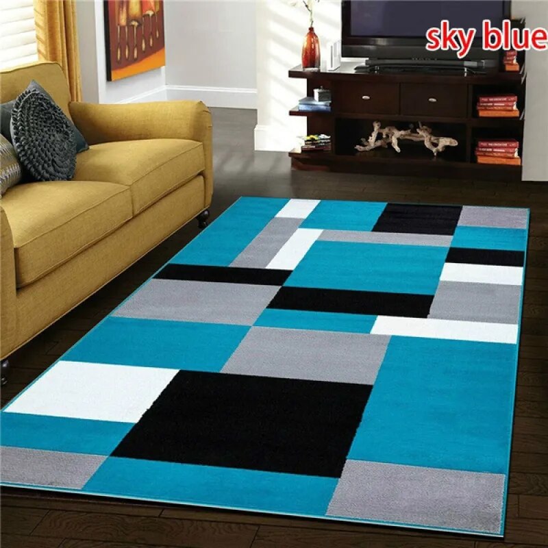 Tapis de Luxe avec Forme Géométrique