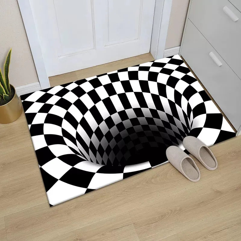 Tapis Vortex Illusion 3D