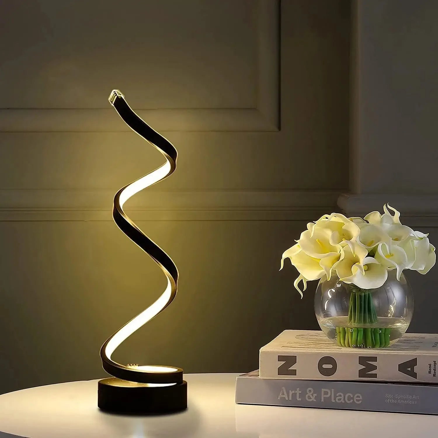 Lampe de Chevet Spirale LED