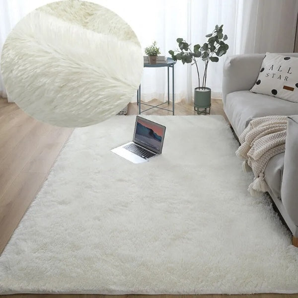 Tapis Shaggy Chic Doux et Moelleux Classique