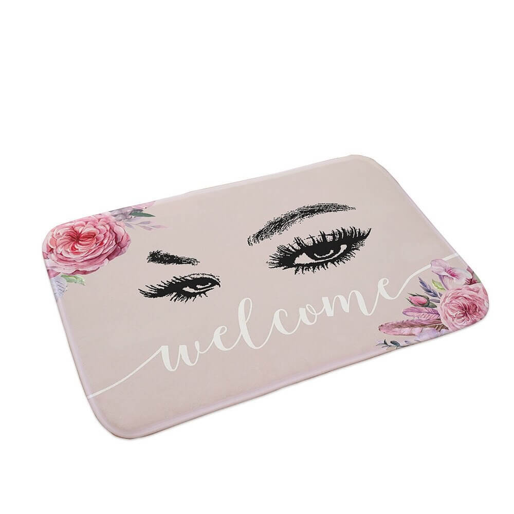 Tapis de bain antidérapant à mémoire de forme - Welcome