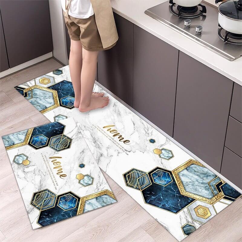 Tapis de sol antidérapant - Formes Géométriques