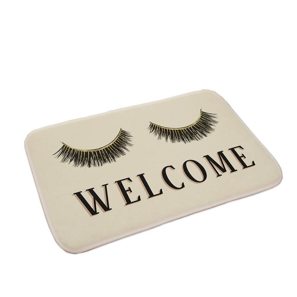 Tapis de bain antidérapant à mémoire de forme - Welcome