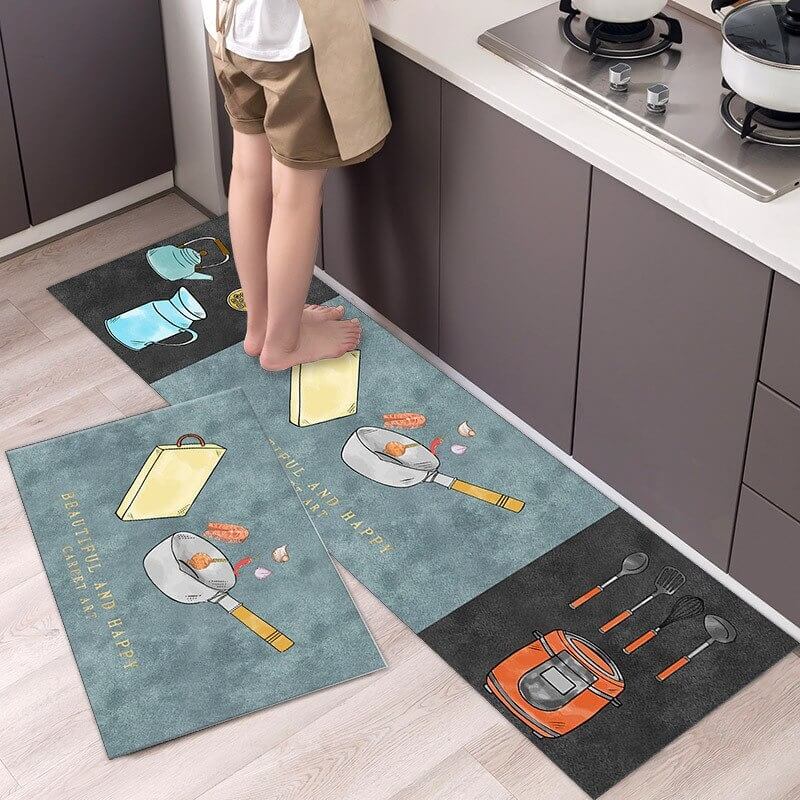 Tapis de sol antidérapant - Cuisine