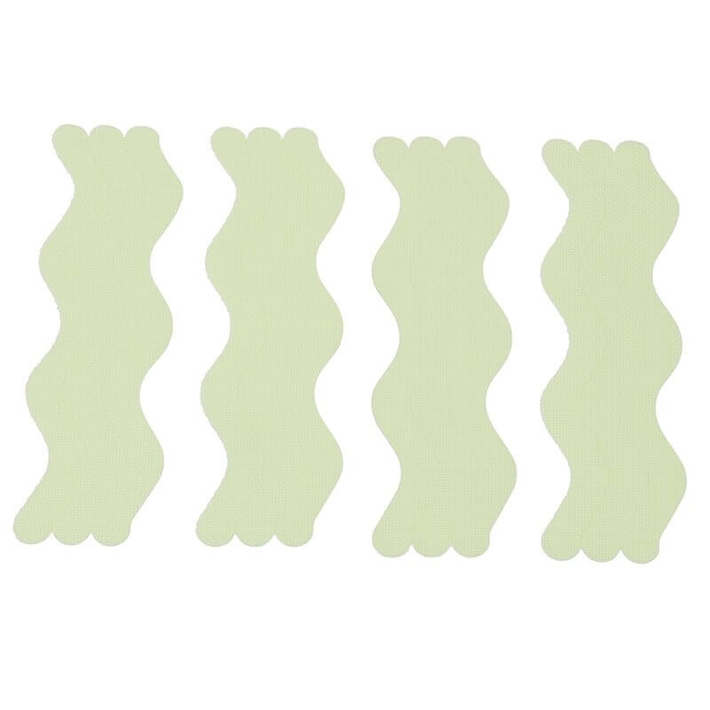 Bandes antidérapantes waterproof phosphorescentes - Lot de 12