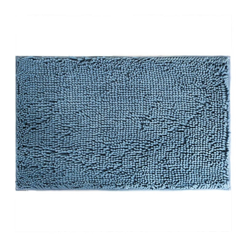 Tapis de bain antidérapant microfibre chenille