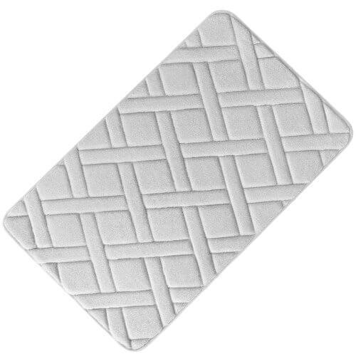 Tapis de bain antidérapant moelleux - Graphique