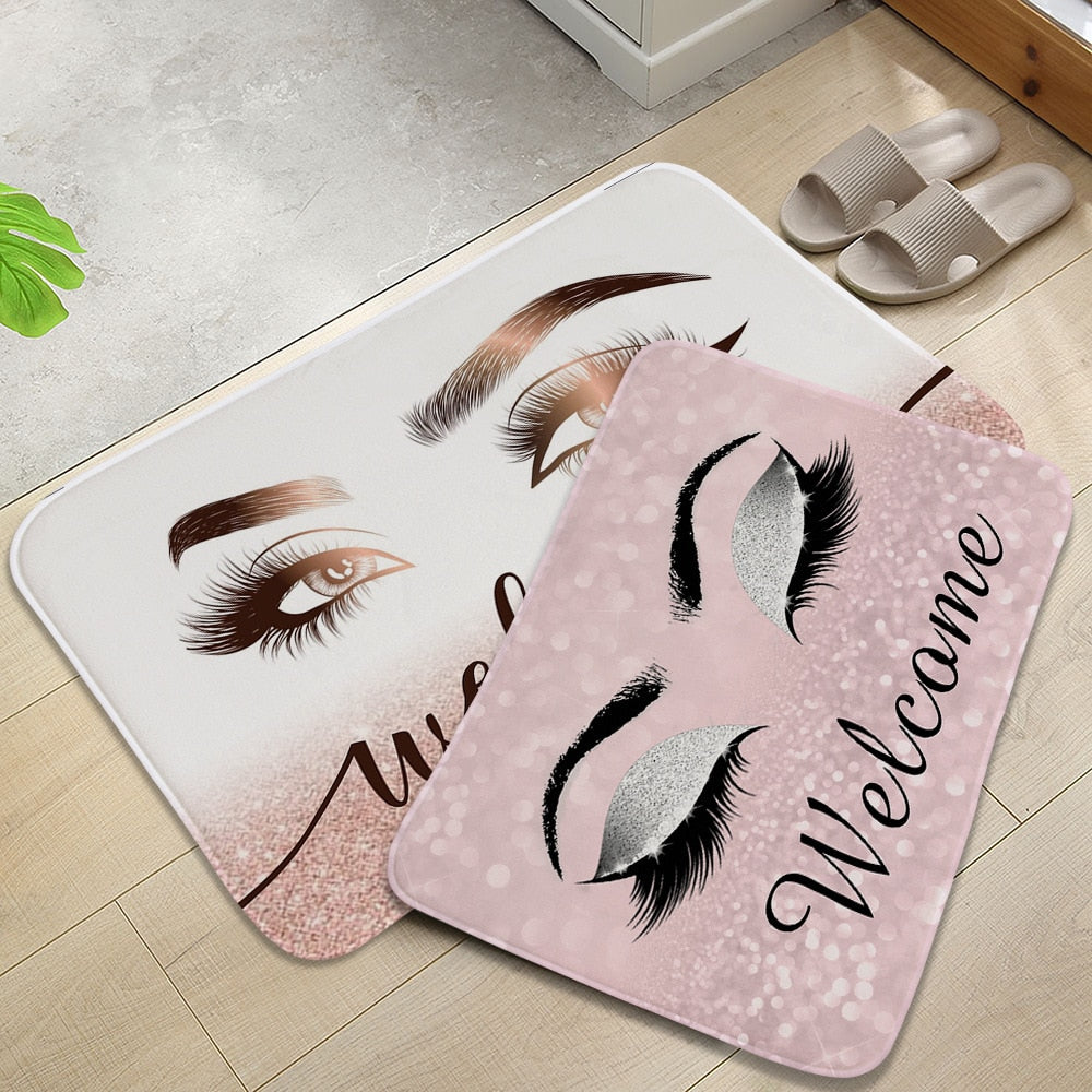 Tapis de bain antidérapant à mémoire de forme - Welcome