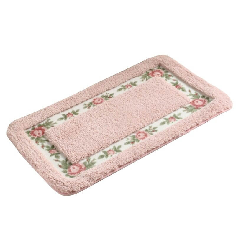 Tapis de bain antidérapant moelleux - Retro