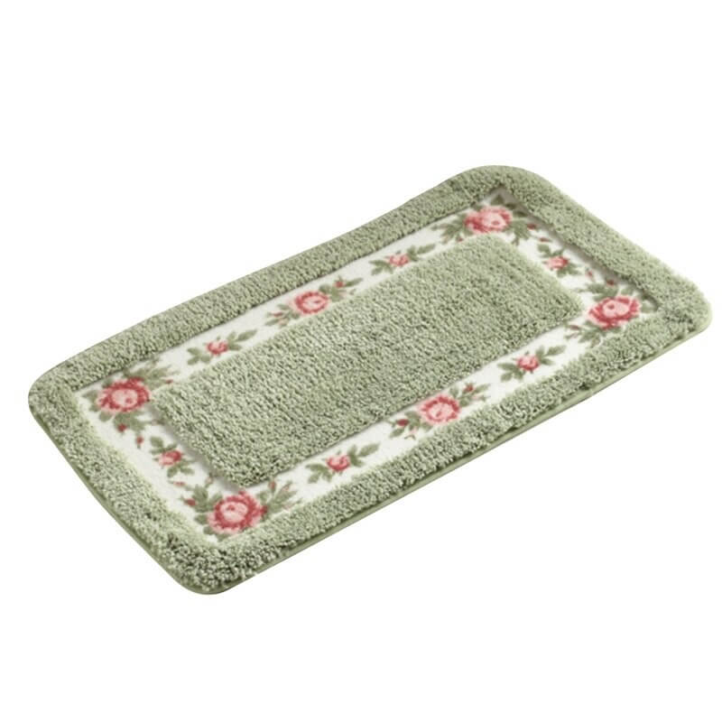 Tapis de bain antidérapant moelleux - Retro